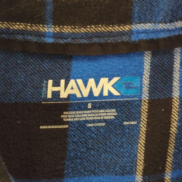 Tony Hawk Shirt Mens Small Plaid Flannel Button Up Skateboarding Casual - Picture 3 of 7